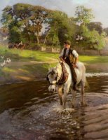 The Close of a Summers Day by Harold Harvey