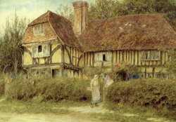 A Kentish Cottage by Helen Allingham