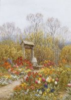 An Old Well Brook Surrey by Helen Allingham
