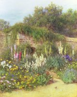Gertrude Jekyll's Garden by Helen Allingham