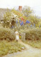 The Cottage Gate by Helen Allingham