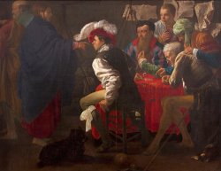 Calling of Saint Matthew by Hendrick Ter Brugghen