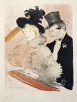 Au Concert by Henri de Toulouse-Lautrec