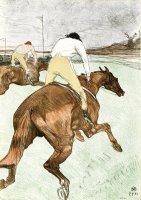 Le Jockey by Henri de Toulouse-Lautrec