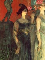 Messalina by Henri de Toulouse-Lautrec