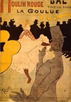 Moulin Rouge La Goulue by Henri de Toulouse-Lautrec