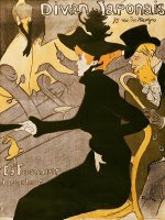 Poster advertising Le Divan Japonais by Henri de Toulouse-Lautrec