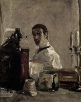 Self Portrait by Henri de Toulouse-Lautrec