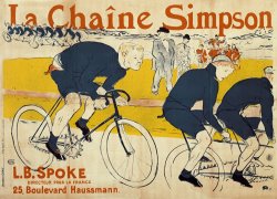 The Simpson Chain by Henri de Toulouse-Lautrec