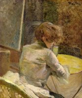 Waiting At Grenelle by Henri de Toulouse-Lautrec