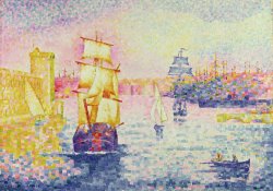 The Port of Marseilles by Henri-Edmond Cross