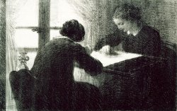 The Embroiderers (les Brodeuses) by Henri Fantin Latour