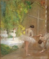 Three Ballerinas by Henri Gervex