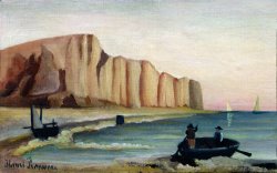 Cliffs by Henri Rousseau