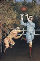 Detail of The Football Players by Henri Rousseau
