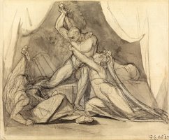Percival Frees Belisane From The Spell of Urma by Henry Fuseli