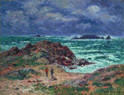 A Squall by Henry Moret