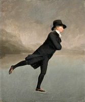 Reverend Dr Robert Walker (1755 1808) Skating on Duddingston Loch by Henry Raeburn