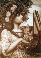 Saint Cecilia by Henry Ryland