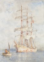 The White Ship by Henry Scott Tuke