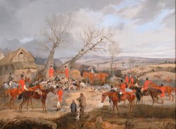 Hunting Scene The Kill by Henry Thomas Alken