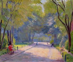 Afternoon in the Park by Hippolyte Petitjean