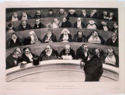 Le Ventre Legislatif by Honore Daumier