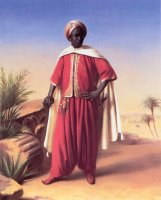 Portrait of an Arab by Horace Vernet