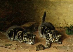 Reluctant Playmate by Horatio Henry Couldery