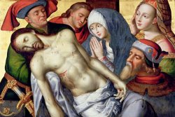 Descent from the Cross by Hugo van der Goes