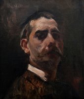 Portrait by Ignacio Pinazo Camarlench
