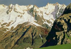 Mount Blanc Mountains by Isaak Ilyich Levitan
