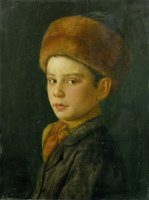 Portrait of a Boy by Isidor Kaufmann