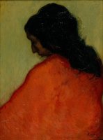 Profile of a Gypsy by Isidre Nonell