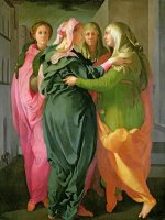 The Visitation by Jacopo Pontormo