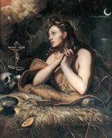 Penitent Magdalene by Jacopo Robusti Tintoretto