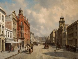 Queen Street, Auckland by Jacques Carabain
