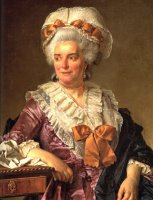Portrait of Genevieve Jacqueline Pecoul by Jacques Louis David