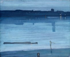 Nocturne Blue And Silver by James Abbott McNeill Whistler