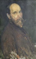 Portrait of Charles Lang Freer by James Abbott McNeill Whistler