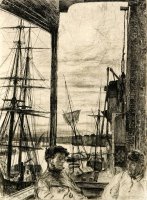 Rotherhithe by James Abbott McNeill Whistler