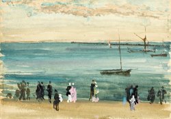 Southend Pier by James Abbott McNeill Whistler