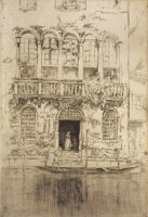 The Balcony by James Abbott McNeill Whistler