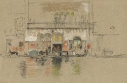 The Palace; White And Pink by James Abbott McNeill Whistler