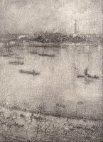The Thames by James Abbott McNeill Whistler