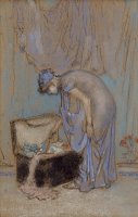 The Violet Note by James Abbott McNeill Whistler