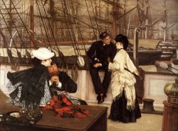 The Captain And The Mate by James Jacques Joseph Tissot