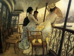 The Gallery of H.m.s. 'calcutta' (portsmouth) by James Jacques Joseph Tissot