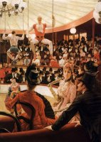 Women of Paris The Circus Lover by James Jacques Joseph Tissot