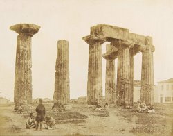 The Temple of Apollo at Corinth by James Robertson